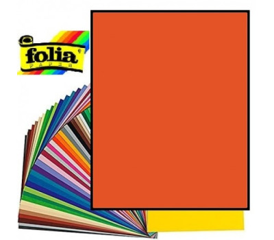 Картон Folia Photo Mounting Board 300 г/м2, A4, №40 Orange Оранжевый