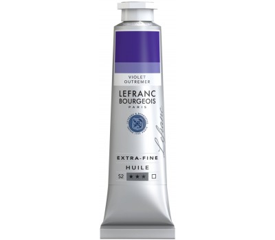 Олійна фарба Lefranc Extra Fine 40 мл №057 Ultramarine violet Ультрамарин фіолетовий