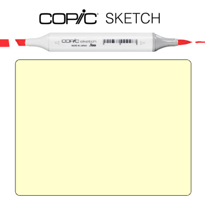 Маркер Copic Sketch Y-11 Pale yellow Пастельно-жёлтый