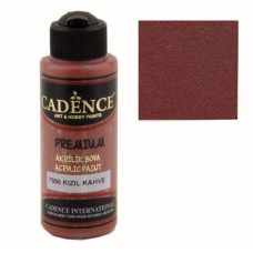 Акрилова фарба Cadence Premium Acrylic Paint 70 мл Червоно-коричневий