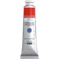Олійна фарба Lefranc Extra Fine 40 мл №393 Red vermilion Червоний верміліон