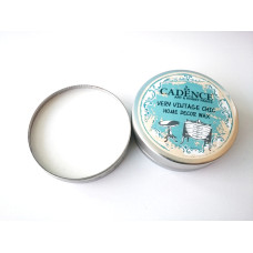 Меблева паста воскова (вінтажна) Cadence Very Vintage Wax, 50 мл, прозора