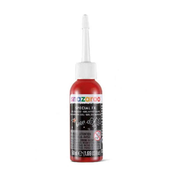 Імітація крові Snazaroo Gel blood 50 мл, Red Dr Темно-червона