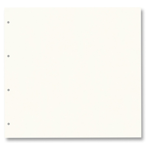 Картон для скрапбукінгу (заготівля для альбому) Folia Ring Binders 36,5x32,5х4 см, Natural Бежевий