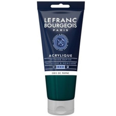Акрилова фарба Lefranc Fine Acrylic Color 80 мл, 261 Paynes grey Сіра Пейна