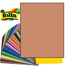 Двосторонній декоративний картон фотофон Folia Photo Mounting Board 300 г/м2, 50x70 см №72 Світло-коричневий