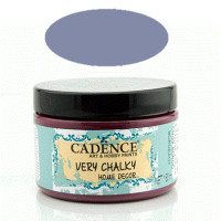 Меловая акриловая краска Cadence Very Chalky Home Decor, 150 мл, Стальной голубой