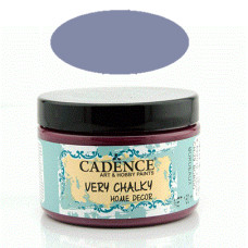 Крейдяна акрилова фарба Cadence Very Chalky Home Decor, 150 мл, Сталевий блакитний