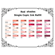 Чорнило для заправки маркерів Copic Various Ink R-85 Rose red Рожево-червоний