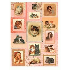Декупажна карта на рисовому папері Rice Paper Decoupage Cadence, А3 №01