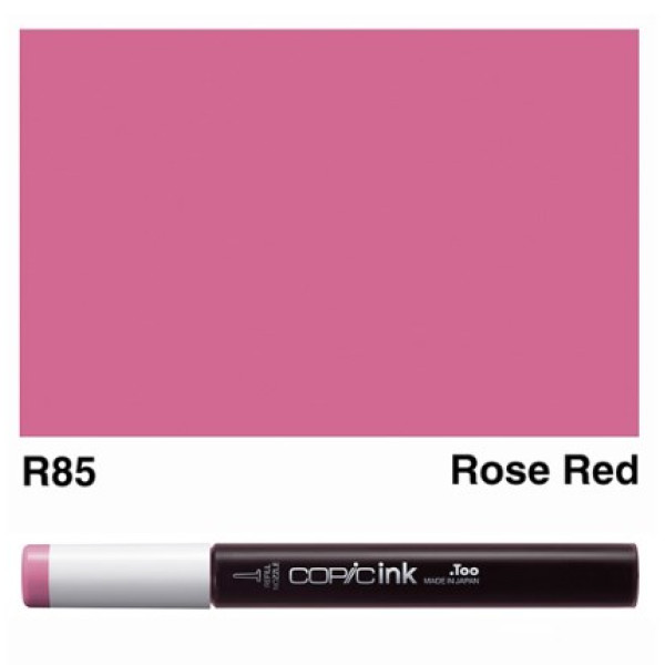 Заправка для маркерів COPIC Ink, R85 Rose red Рожево-червоний, 12 мл