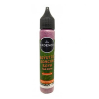 Контур глітерний Cadence Glitter Color, фуксія, 25 мл