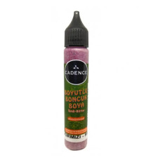 Контур глиттерный Cadence Glitter Color, фуксия, 25 мл