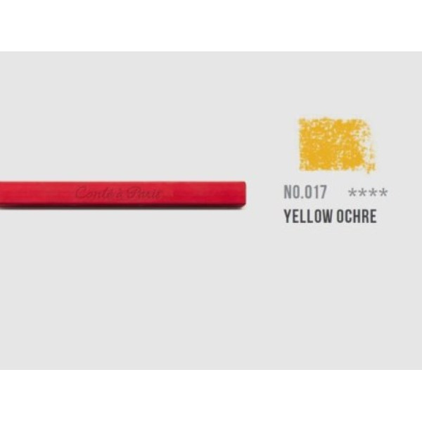 Пастель мягкая сухая Conte Soft Pastels, № 017 Yellow ochre Желтая охра