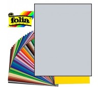 Двухсторонний декоративный картон фотофон Folia Photo Mounting Board 300 г/м2, 50x70 см №80 Light grey Светло-серый