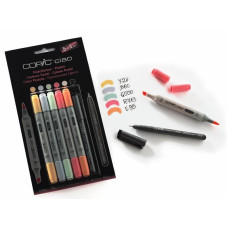Набір маркерів Copic Ciao set 5+1, пастельні кольори + лайнер