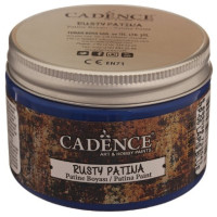Фарба-патина з ефектом старіння Cadence Rusty Patinа, 150 мл, Синій