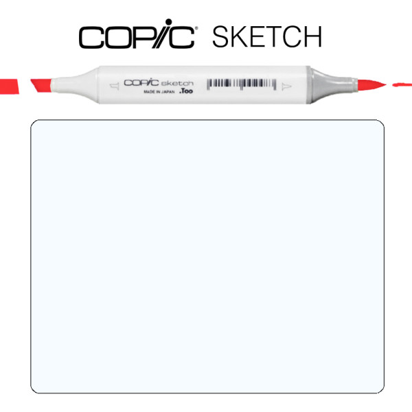 Маркер Copic Sketch B-0000 Pale celestine Ніжно-блакитний