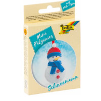 Набір із фетру для пошиття міні заготовки Folia Mini felt sewing sets , Сніговик арт 52918