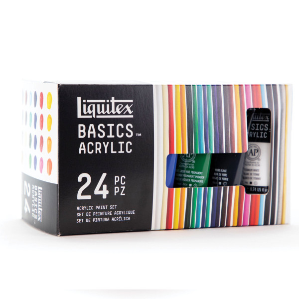 Акрилові фарби Liquitex Acrylic Studio, 24х22 мл, 101024 Liquitex США