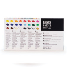 Акриловые краски в наборе Liquitex Acrylic Studio, 24х22 мл, 101024 Liquitex США