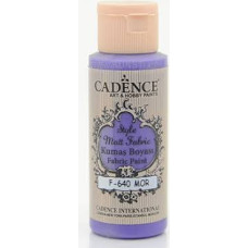 Фарба для тканини Фіолетова №640 Purple, Style Matt Fabric Cadence, 59 мл