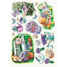 Декупажная карта на рисовой бумаге Rice Paper Decoupage Cadence, №322