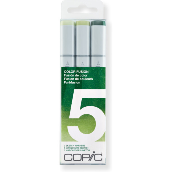 Маркери Copic Sketch Set Color Fusion 5 3 шт 21075655
