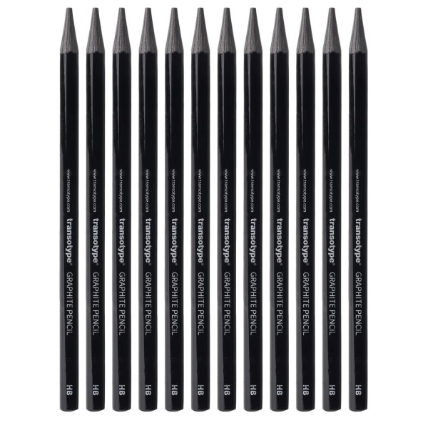 Набір графітних олівців Copiс Transotype Graphite Pencils, 12 шт HB