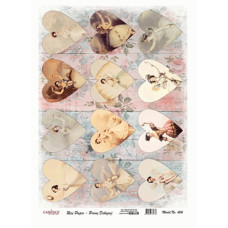 Декупажная карта на рисовой бумаге Rice Paper Decoupage Cadence, №404