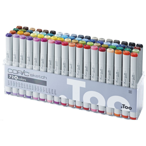 Copic набір маркерів Sketch Set "А" (72 шт) 21075160 Copic