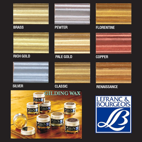 Позолота-вакса від LF Wax Gilding, 30 ml, Pale Gold (350422) Позолота-вакса від LF Wax Gilding, 30 ml, Pale Gold (350422)