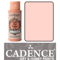 Фарба по тканині Cadence Style Matt Fabric Paint, 59 мл, Пастельно-рожевий