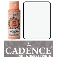 Фарба по тканині Cadence Style Matt Fabric Paint, 59 мл, Білила