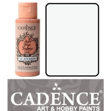 Краска по ткани Cadence Style Matt Fabric Paint, 59 мл, Белила