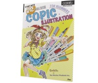 Книга для ілюстраторів-початківців Copic Book Illustration Beginners with 12 colors арт 20079412