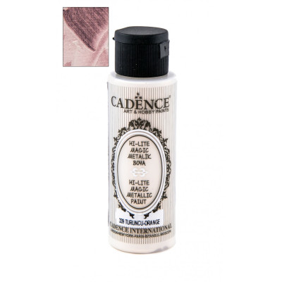 Акрилова фарба хамелеон Cadence Hi-Lite Magic Metallic Paint, 70 мл, Помаранчевий