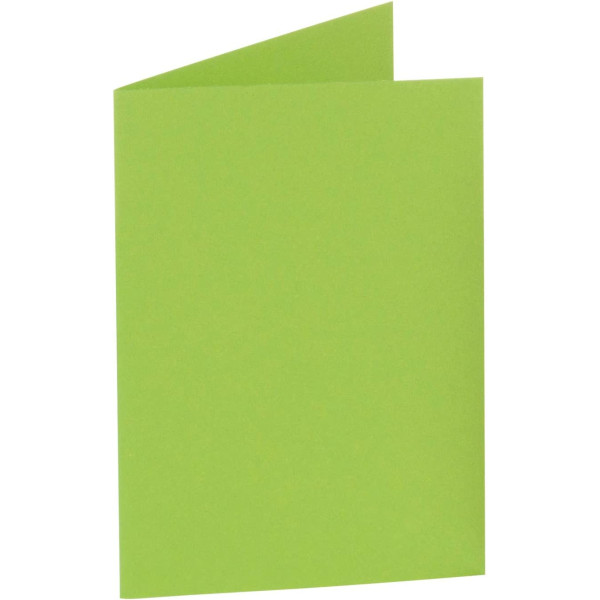 Заготовка для листівки прямокутна Folia Cards, 220 г/м2, 10,5x15 см, № 50 Spring green Весняно-зелений