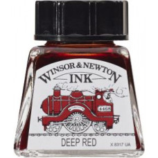 Туш художня Winsor Newton Drawing Inks 14 мл № 227 Червоний темний