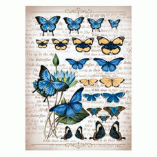 Декупажна карта на рисовому папері Cadenсe Rice Paper А4 Decoupage А4 №196