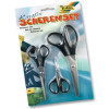 Набор ножниц в блистере Folia Scissor Set 3 шт