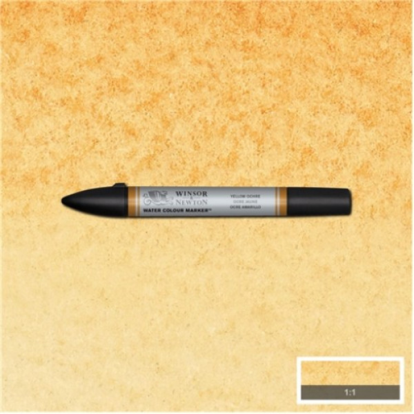 Акварельний маркер Winsor Newton №744 Yellow ochre Охра жовта