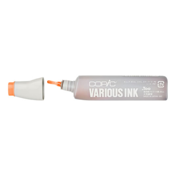 Чернила для заправки маркеров Copic Various Ink YR-15 Pumpkin yellow Тыквенно-желтый