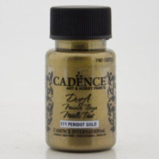 Акрилова фарба металік Cadence Dora Metallic Paint, 50 мл, Золотий перидот