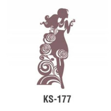Трафарет серия Trendy Stensil Colection Cadence KS-177 25х25 см