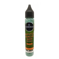 Контур глітерний Cadence Glitter Color, Зелений, 25 мл