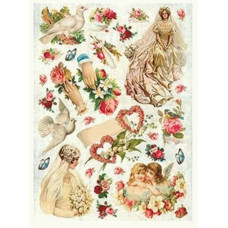 Декупажна карта на рисовому папері Rice Paper Decoupage Cadence, №331