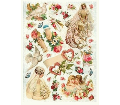 Декупажна карта на рисовому папері Rice Paper Decoupage Cadence, №331