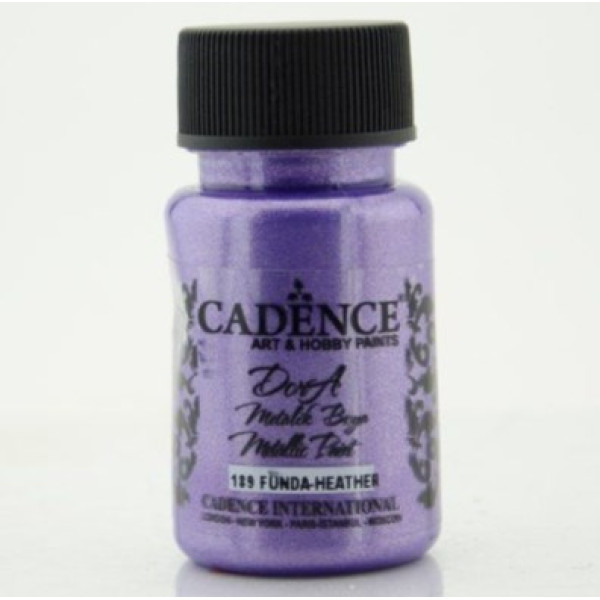 Акрилова фарба металік Cadence Dora Metallic Paint, 50 мл, Верес