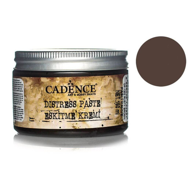 Патина Cadence водная основа Distress Paste, 150 мл, ржавый